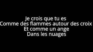Video thumbnail of "Indochine- Le Manoir lyrics"