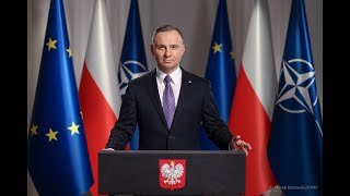 Orędzie Prezydenta Rp Andrzeja Dudy W Rocznicę Rosyjskiej Agresji Na Ukrainę