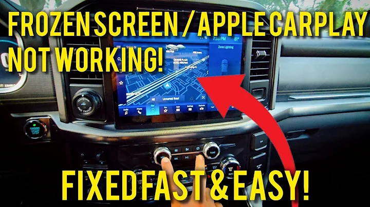 2015-2025 FORD F-150 DEAD OR FROZEN SCREEN FIXED FAST & EASY! HOW TO RESET FORD SYNC RADIO ANY MODEL