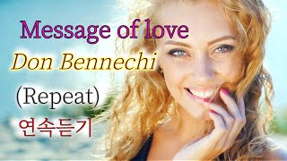 [Message Of Love]/   Don Bennechi(사랑의 메시지/돈 베네치)