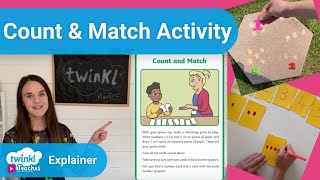 Count and Match Activity | Early Years Maths Games screenshot 1