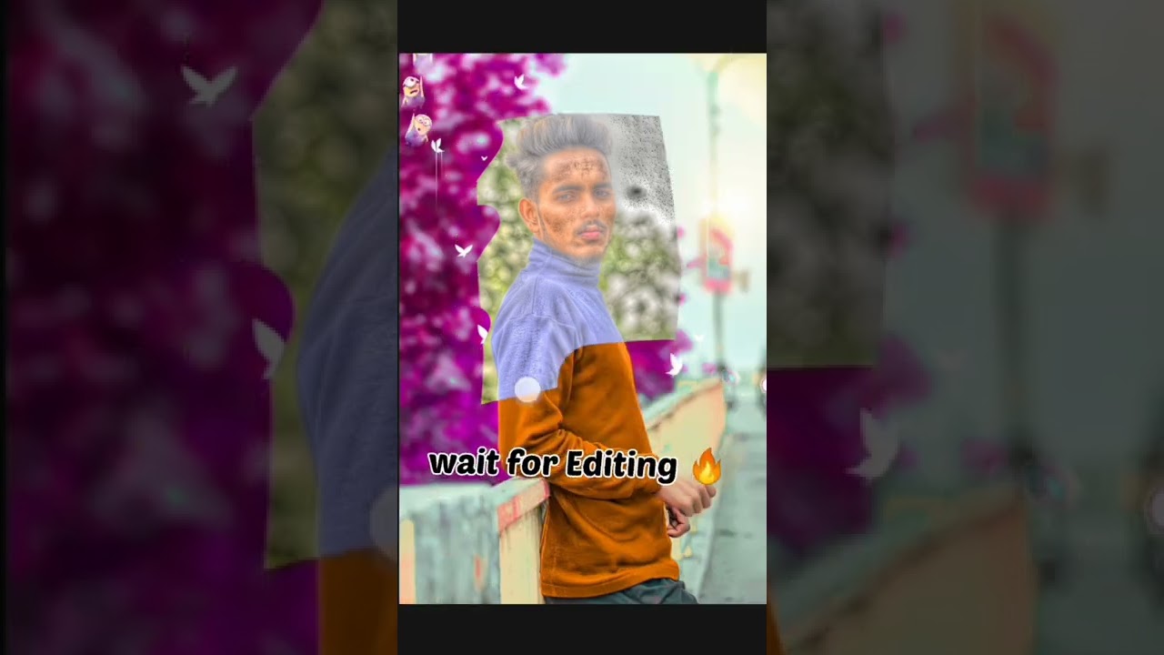 Pink background & Amezing photo Editing tricks in 15second 