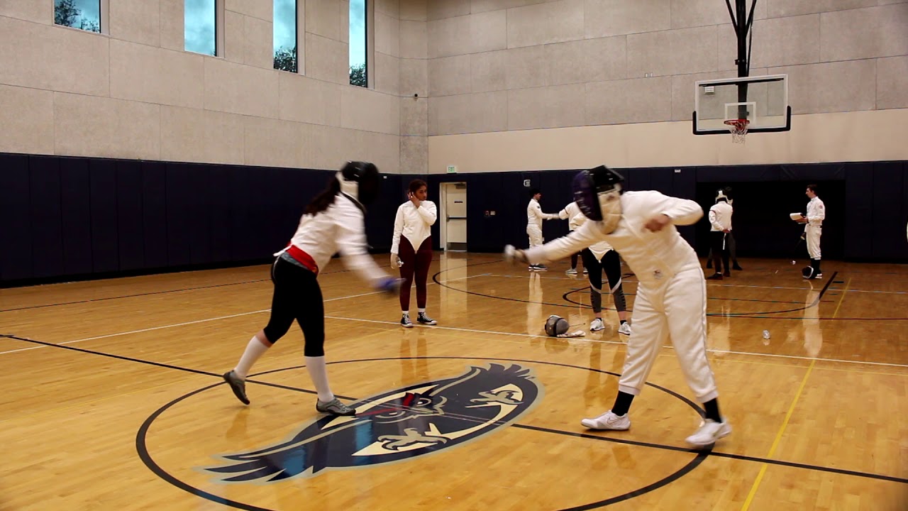 Fencing bout 8 YouTube