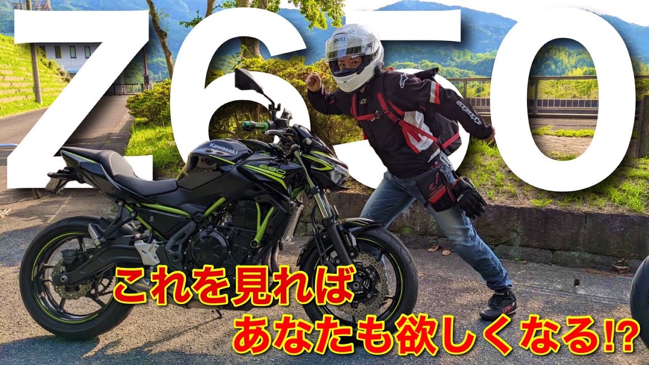 Z650】本当に買ってよかった…私の相棒を紹介します【愛車レビュー