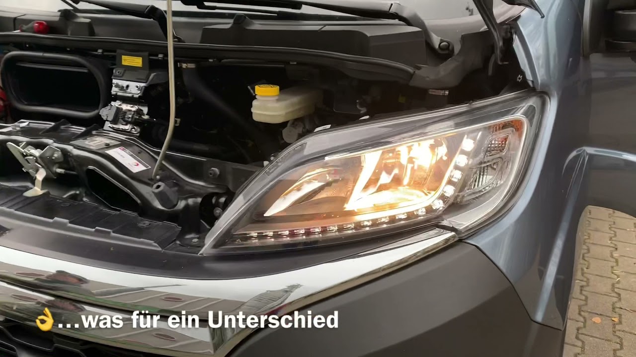 OSRAM NIGHT BREAKER H7 LED Einbau beim Citroën Jumper Wohnmobil Kastenwagen YouTube OSRAM NIGHT BREAKER H7 LED Einbau beim Citroën Jumper Wohnmobil Kastenwagen YouTube