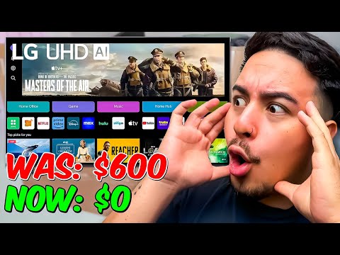 I FINESSED THIS TV On ACCIDENT...