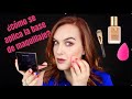 ¿Cómo aplicar la base de maquillaje? / Cómo preparar la piel y herramientas favoritas