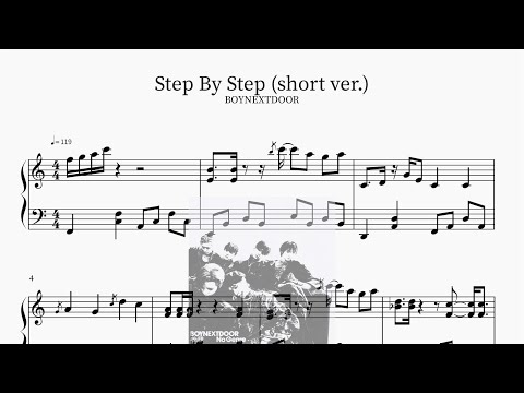 Step By Step (short ver.) - BOYNEXTDOOR(보이넥스트도어)