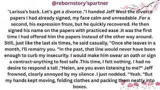 Larissa's back Let's get a divorce. I handed Jeff West the divorce papers I had already signed screenshot 5