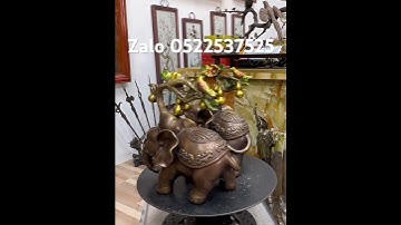 Cặp voi #đồđồngnguyễnxưa 65