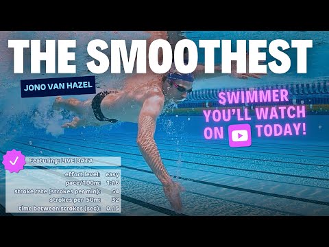 The Smoothest Swimming Technique In The World? Jono Van Hazel