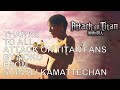 Thanks to all Attack on Titan Fans by Noko from Shinsei Kamattechan AoT OP My War Composer [ENG SUB]