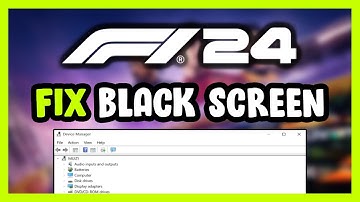 How to FIX F1 24 Black Screen!