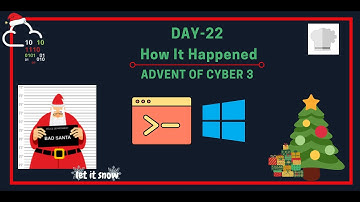Day 22 - Advent of Cyber 3 Walkthrough| Blue Teaming  | How It Happened | TryHackMe