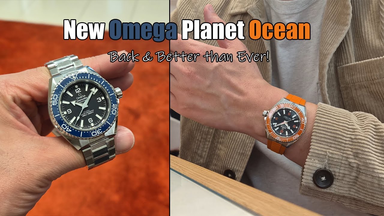 Новые часы Omega Seamaster Planet Ocean: вернулись и стали лучше, чем когда-либо!
