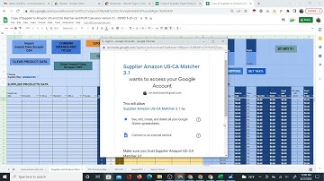 Supplier Products Extractor Version 1.1 (Automated Google Sheet)
