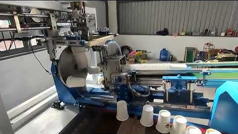 Máy in ly nhựa, cốc nhựa, ly giấy cốc giấy full tự động | Lh Duy 0979610755