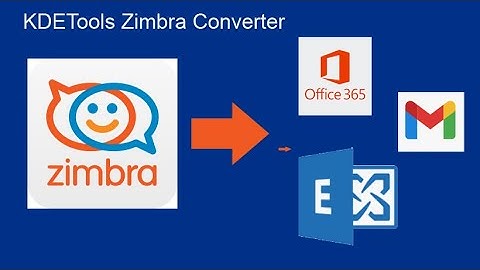 Zimbra Converter by KDETools | Convert Zimbra Mailbox - Working Video