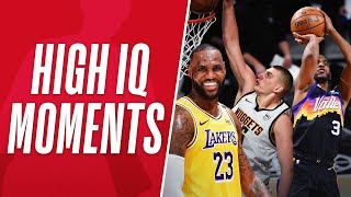 The BEST High IQ NBA Moments of the Year! 👀