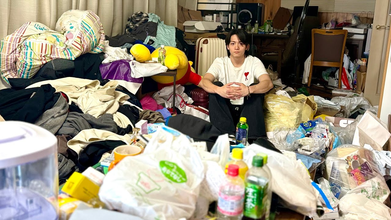 3年間も溜め込んだゴミが溢れて隣人トラブルになったので大掃除しました...