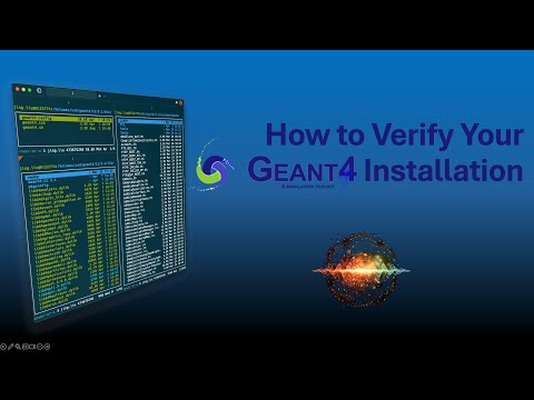 #Howto Verify Your #Geant4 #Installation