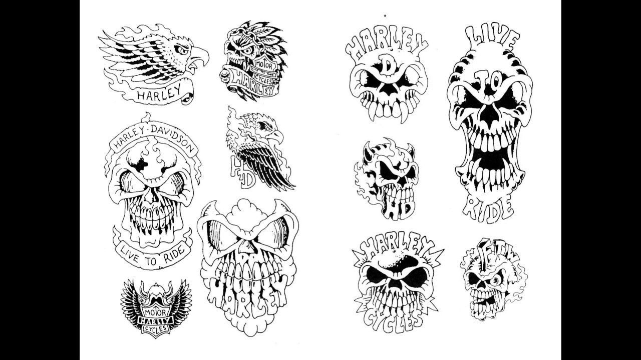 Эскизы тату на кисть черепа