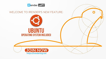 Ubuntu operating system included | iRender Cloud Rendering
