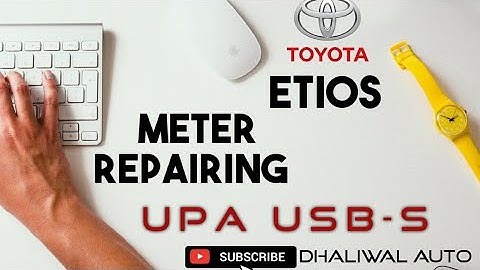 TOYOTA ETIOS MB91F061BS METER REPAIR USING UPA USB-S