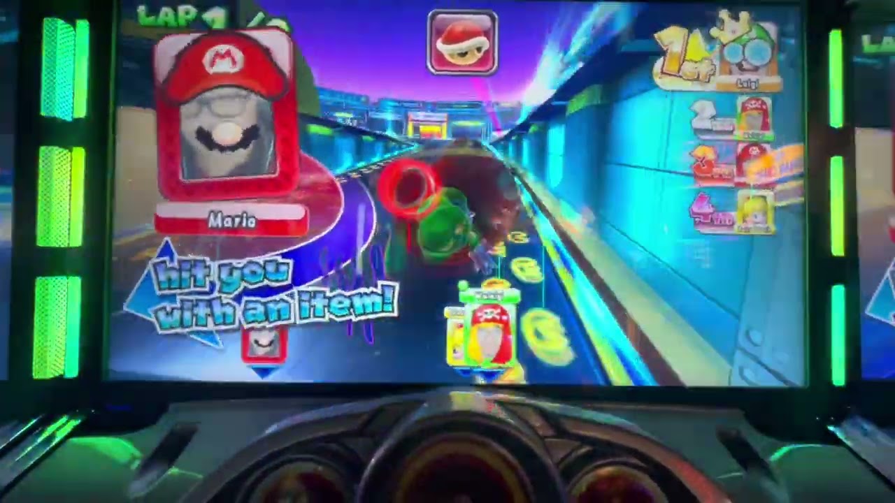 Mario kart arcade gp DX (me vs my friends) (a third time)