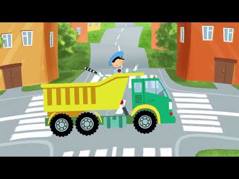 Видео: СВЕТОФОР - Котэ 2 д Сборник 1 Песенки для детей про Машинки