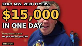 He CLOSED $15K in ONE Day Calling Past Customers — Here's How
