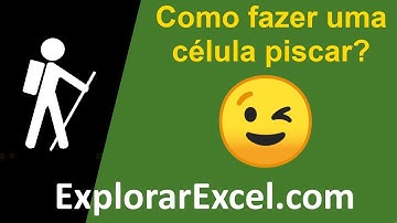Fazer célula piscar no Excel VBA ao atingir um valor ( aviso de alerta piscando )