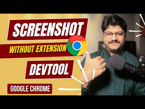 Take Screenshot Without any Extension in Google Chrome | DevTools | Full Page & Element | 2 Steps