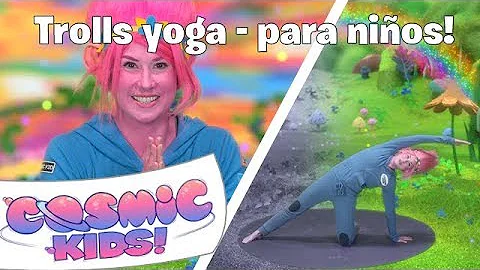 Trolls Yoga Para Niños! | Una Aventura de Yoga de Cosmic Kids!