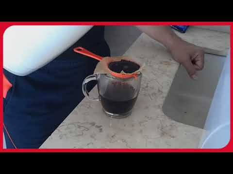 Как сделать бумажный фильтр для кофе своими руками