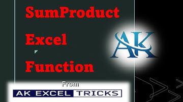 Sumproduct Function With Great Examples
