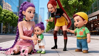 😱 OMG! ⚡Mischievous Baby Rumi✂️secretly cut her mother's dress😭👗