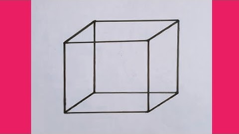 How to Draw a Rubik Cube easy Drawing for beginners // Rubik Cube Drawing step by step