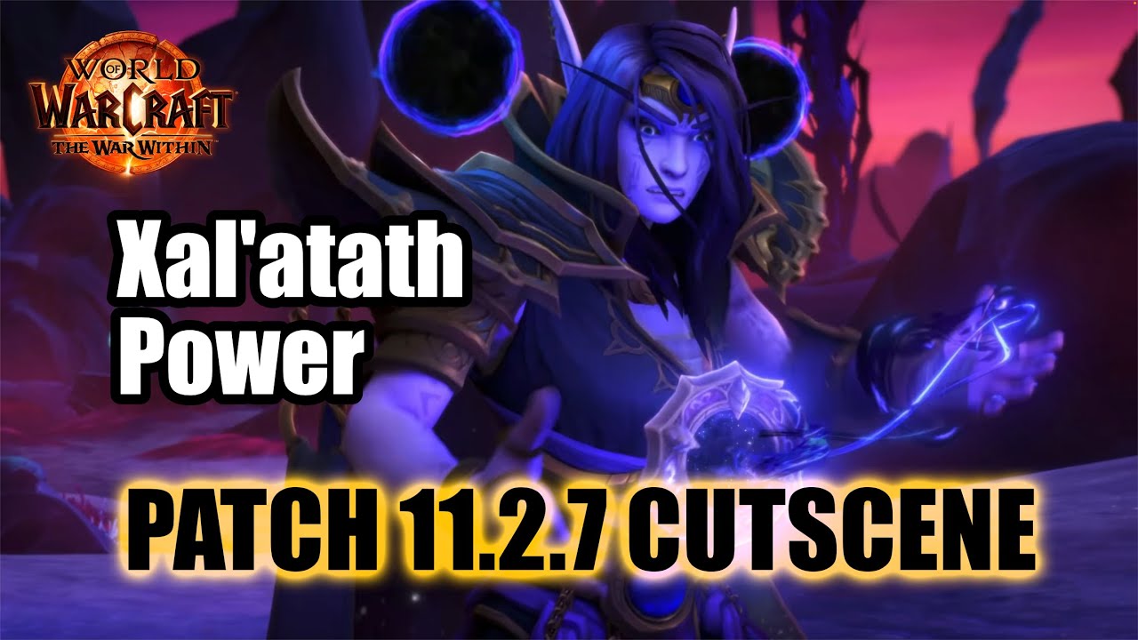 WoW 11.2.7 Катсцена — Ксал'атат получает свой приз — Война внутри