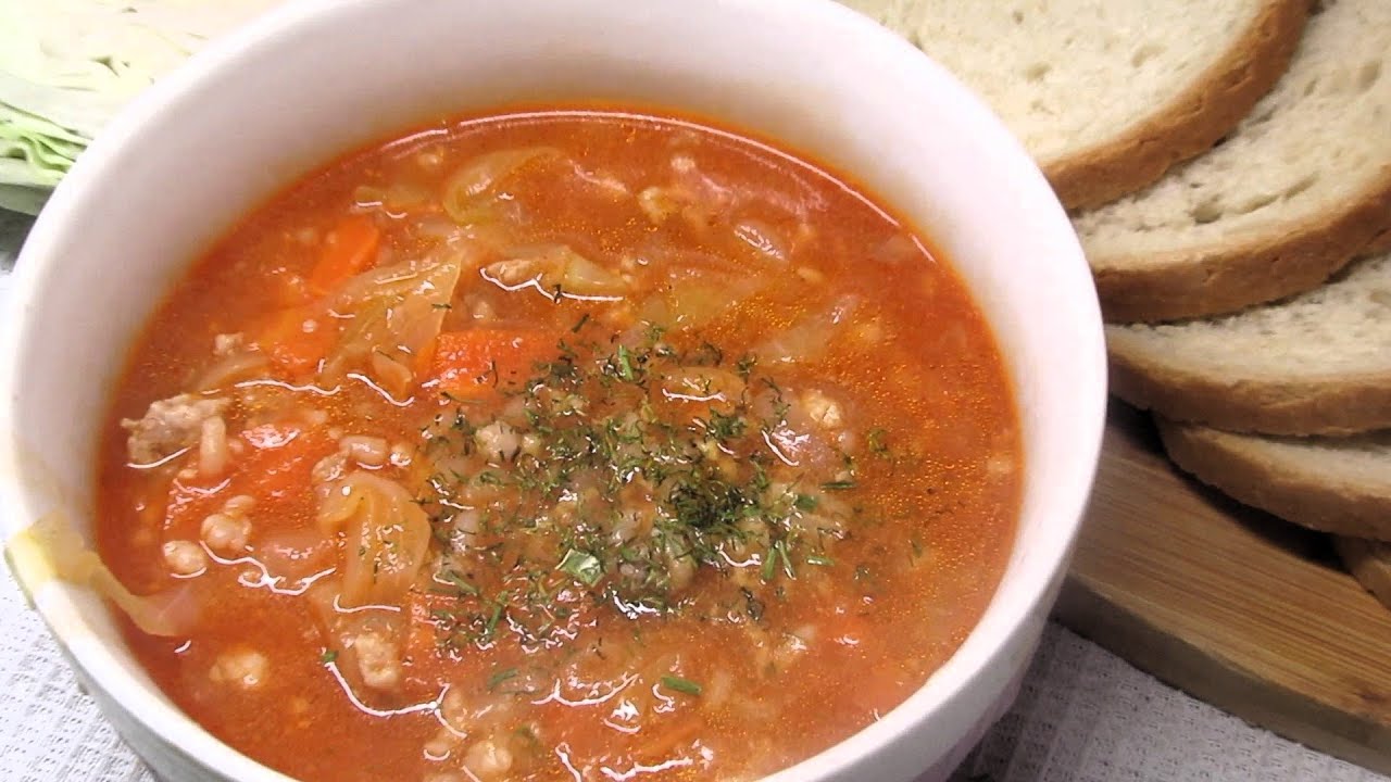 wspaniała ZUPA GOŁĄBKOWA, sycąca, rozgrzewająca-z mięsem, kapustą-pyszny obiad