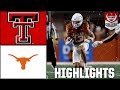 Texas tech red raiders vs texas longhorns  full game highlights