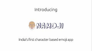 Namoji - Cool Emoji Mobile App screenshot 1