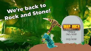 My Long Awaited Return to Deep Rock Galactic