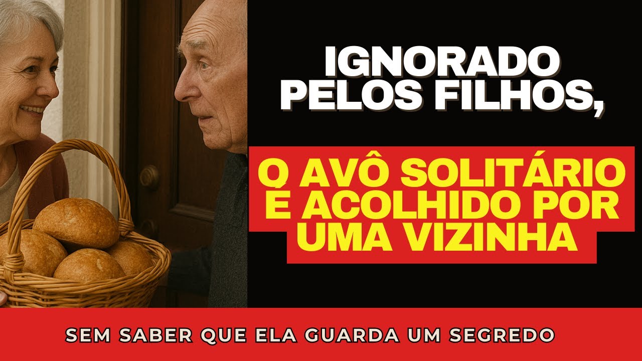 Ignorado Pelos Filhos, o Avô Solitário é Acolhido Por Uma Vizinha