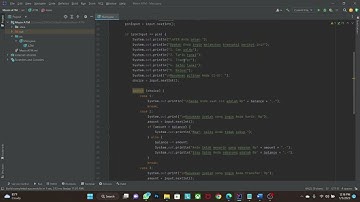 MESIN ATM SEDERHANA MENGGUNAKAN BAHASA JAVA || OOP