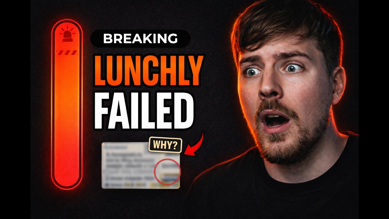 The SHOCKING Reason MrBeast’s Lunchly FAILED So Badly!