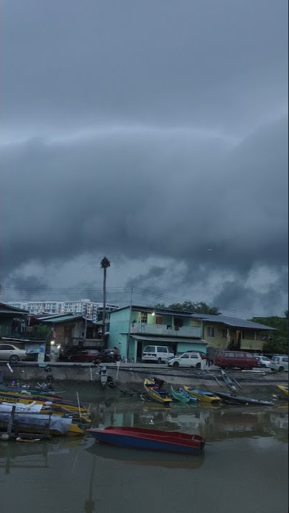 Cuaca buruk Sabah KK / sadong jaya / Ryu Chiang