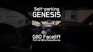 Blindfolded &amp; Parked 2024 Genesis G80 Facelift 😱