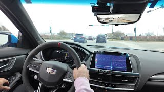 A little pov Driving my Cadillac Blackwing never gets old ?