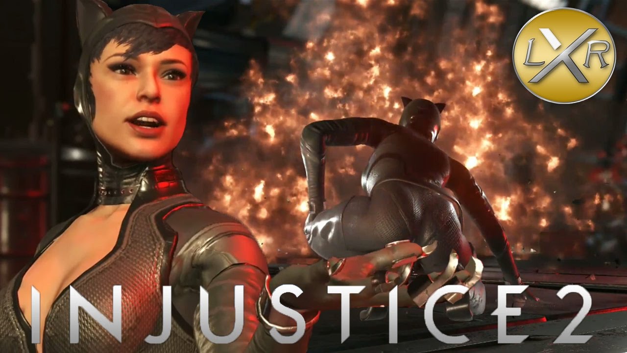 Injustice 2 Catwoman Gameplay Trailer Youtube